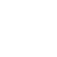 Gorba's Beef circle logo. Local Quality Food in all white.